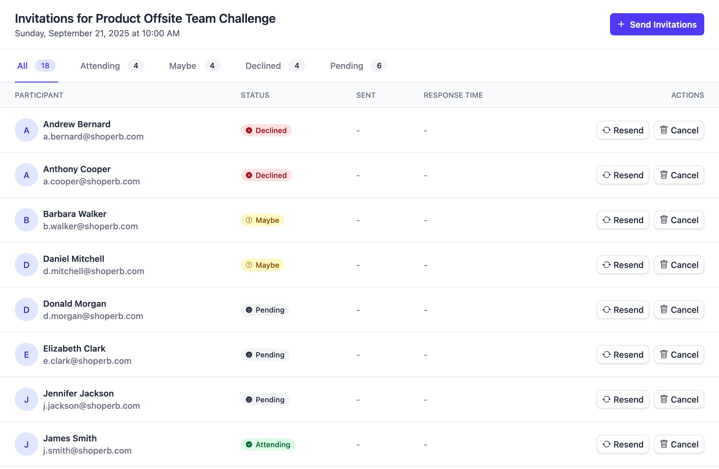 Joinvite RSVP and Invitation Management